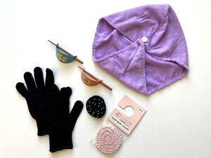 Womens Decorative Clips Ballet Bun Hair Pieces Shower Wrap Accessories Bundle